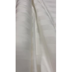 Percal Egípcio Maquinetado Branco - 400 Fios - Largura 2,80m