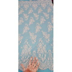 Renda  Chantilly Off White 04 ( CORTE DE 3,20 MTS) 