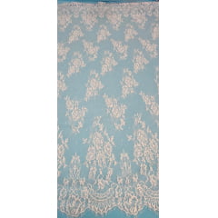 Renda  Chantilly Off White 04 ( CORTE DE 3,20 MTS) 