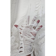 Renda Clarice Tipo Crochet Off White