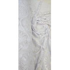 Renda Guipir Crochet Zara Mandala Branca