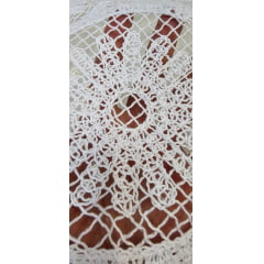Renda Guipir Crochet Zara Mandala Branca