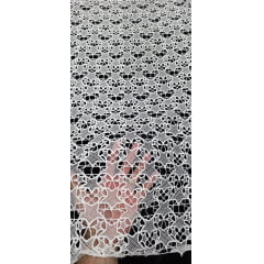 Renda Guipir Dull Opaca Estrela off White