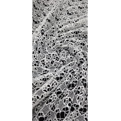 Renda Guipir Dull Opaca Estrela off White