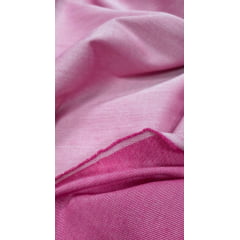 Mescla Jeans Rosa Dupla Face