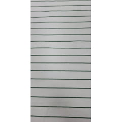 Sarja Listrada Italy com Elastano Off White com Verde