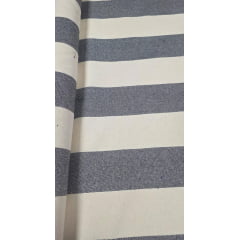 Sarja Pesada Fio Tinto Preto e Branco