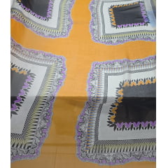 Chiffon de Seda Pura Estampado Lenços Desenho 13