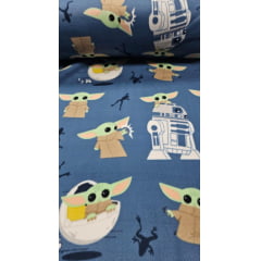 Soft Estampado Mestre Yoda Baby