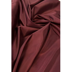 Tafetá Indiano Toque de Seda Marsala