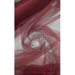 Tela Metalizada Cintilante Vermelho