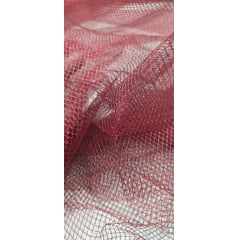 Tela Metalizada Cintilante Vermelho