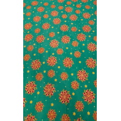 Tergal Natalino Fundo Verde 01