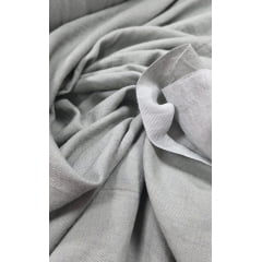 Tricoline Denim Lisa Cinza