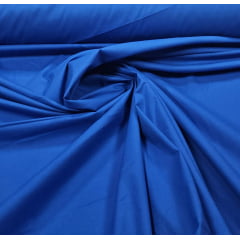 Tricoline Lisa Azul Royal Claro Premium 100% Algodão 