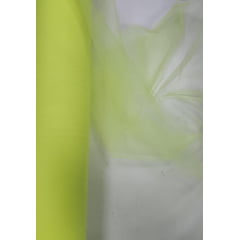 Tule Liso Decoração 1,20m Largura Amarelo Cítrico Tule Liso Decoração 1,20m Largura Amarelo Cítrico