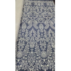 Tule com Glitter Branco Furtacor  Flores e Tulipas  