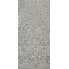 Tule Bride com Glitter Furtacor e Paetê Modelo 1012