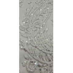 Tule Bride com Glitter Furtacor e Paetê Modelo 1012
