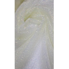 Tule com Glitter Amarelo Leve Furtacor