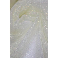 Tule com Glitter Amarelo Leve Furtacor