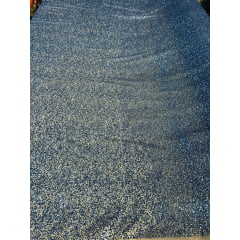 Tule com Glitter Azul Celeste Pesado 02 