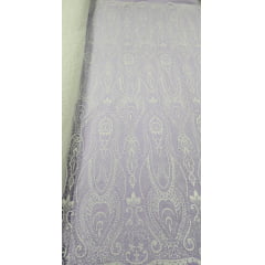 Tule com Glitter Furtacor e Miçangas Branco Modelo 21103