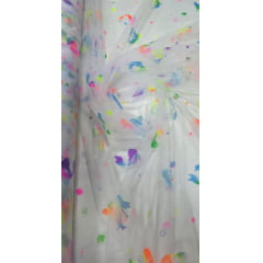 Tule Estampado Mermaid Multicolor