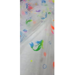 Tule Estampado Mermaid Multicolor