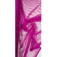 Tule Jacquard Fucsia