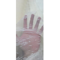 Tule Jacquard Off White