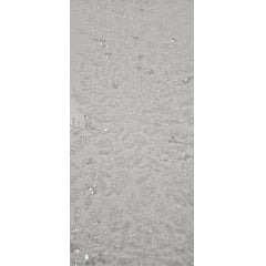 Tule Bordado Off White com Pedrarias Premium Y2238
