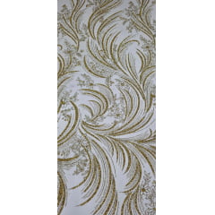 Tule com Glitter Diamond Dourado STLX