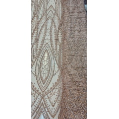Tule Diamond Arabescos Rosê Gold Modelo 12752 