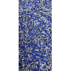 Tule Diamond Degrade Azul Royal