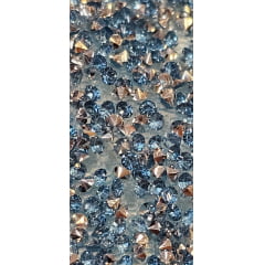 Tule Diamond Degrade Azul Claro