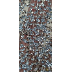 Tule Diamond Degrade Azul Serenity