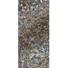 Tule Diamond Degrade Dourado Claro
