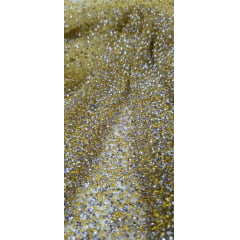 Tule Diamond Degrade Dourado