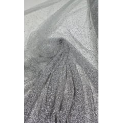 Tule Diamond Degrade Prata