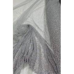 Tule Diamond Degrade Prata