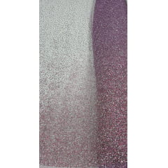 Tule Diamond Degrade Roxo Uva