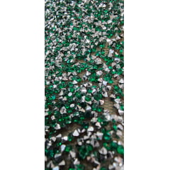 Tule Diamond Degrade Verde