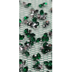 Tule Diamond Degrade Verde