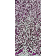 Tule Diamond Ramos Fucsia Modelo 067