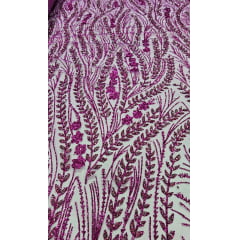 Tule Diamond Ramos Fucsia Modelo 067