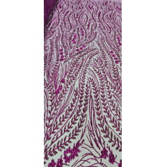 Tule Diamond Ramos Fucsia Modelo 067