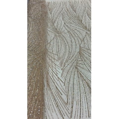Tule Diamond Wave Dourado Modelo 090