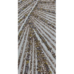 Tule Diamond Wave Dourado Modelo 090