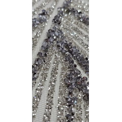 Tule Diamond Wave Prata Modelo 090